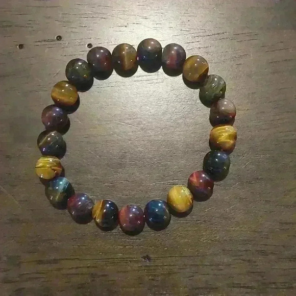 Genuine tiger's eye bracelet - Picture 1 of 1